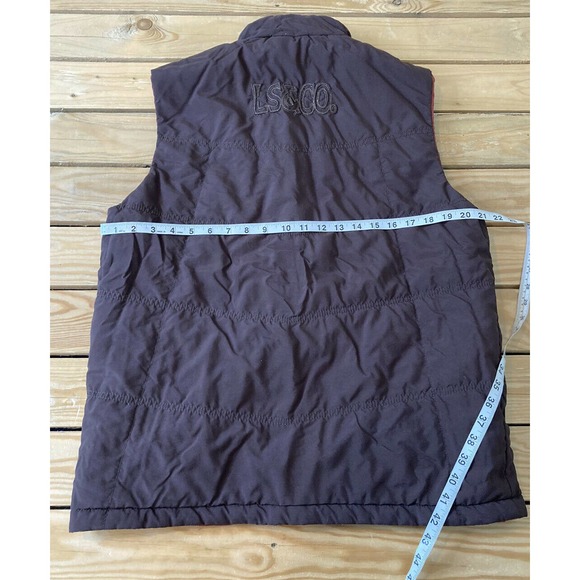 LEVI'S Men's Full Zip Reversible Vest XL - Picture 8 of 8